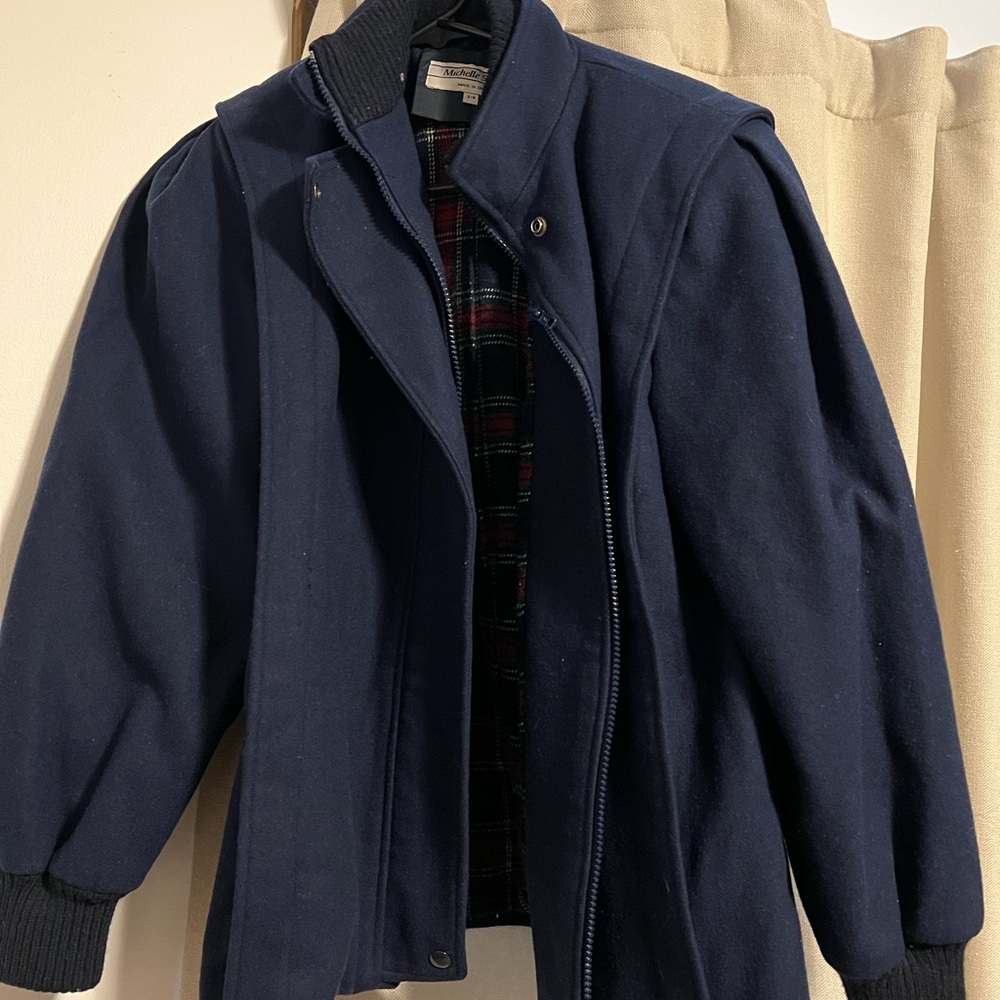 Vintage Michelle Stuart EUC wool blend coat.